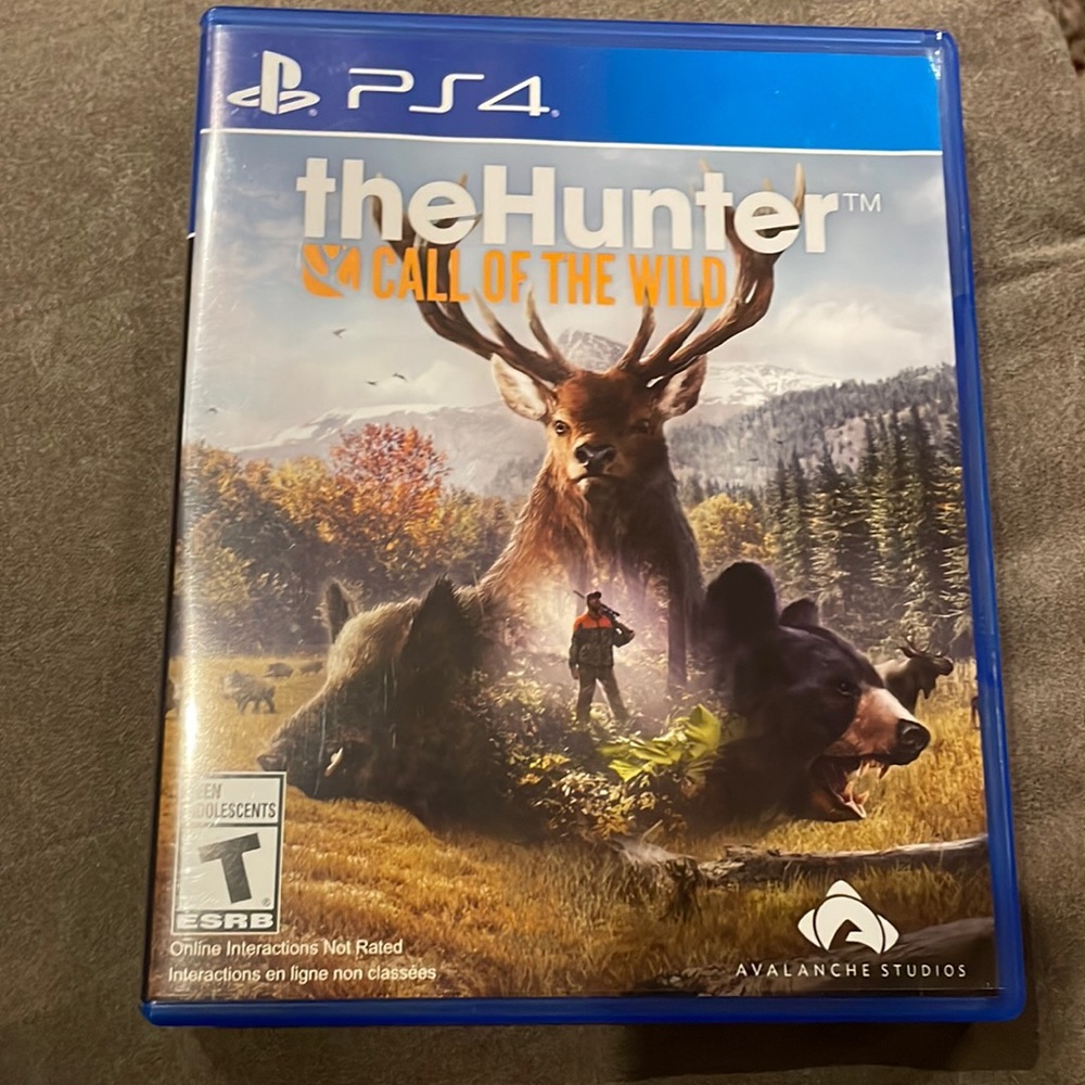 PS4 the hunter call of the wild. Kids got this for Christmas. They need Xbox 1